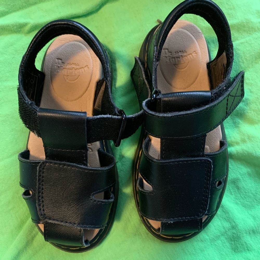 Doc Marten Dr. Marten Black sandals ECU